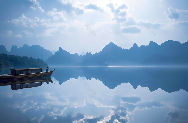 西湖的水墨景观风景,高清,摄影图,摄影图片,图片大全,摄影图免费下载